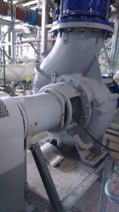 pump commissioning vibration fail specification pumps treatment plant during water study case modification bracing ras oem